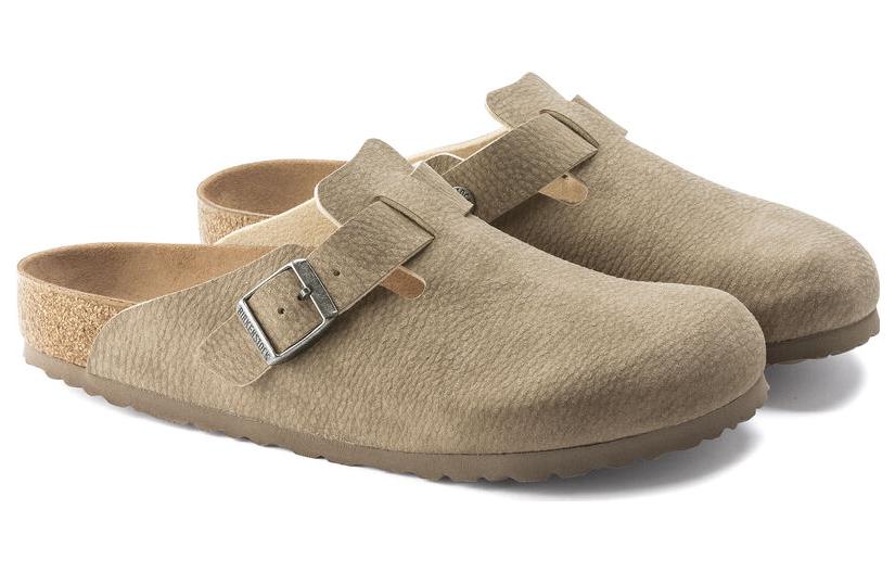 Birkenstock Boston Synthetik 'Пыльный Серый Тауп' 1023196