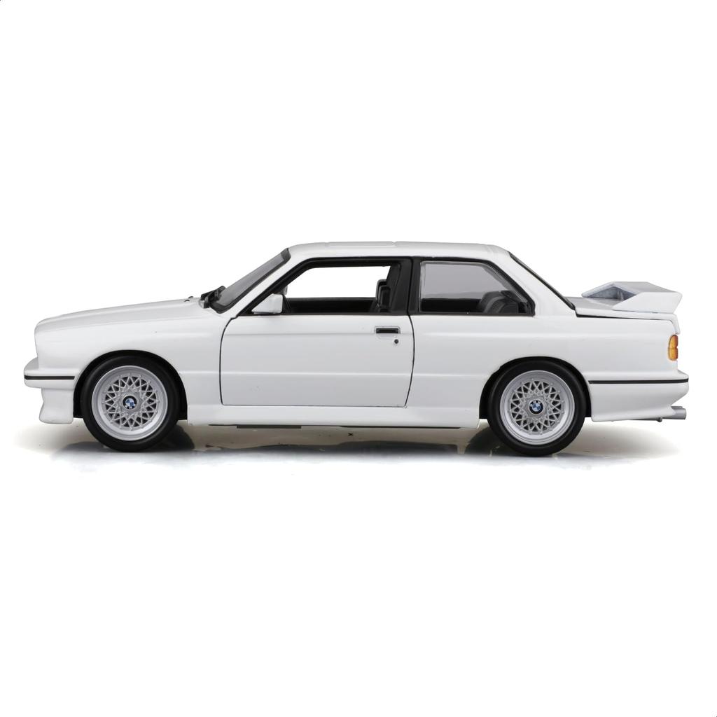 Bburago масштаб BMW M3 1989 Белый Литая модель Готовая 21100 W 1/24 (Е30) / Автомобиль, Продукт,
