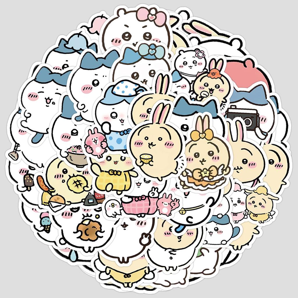 50 Cute Style Graffiti Stickers Mobile Phone Computer Waterproof Decorative Stickers Creative Stationery Stickers