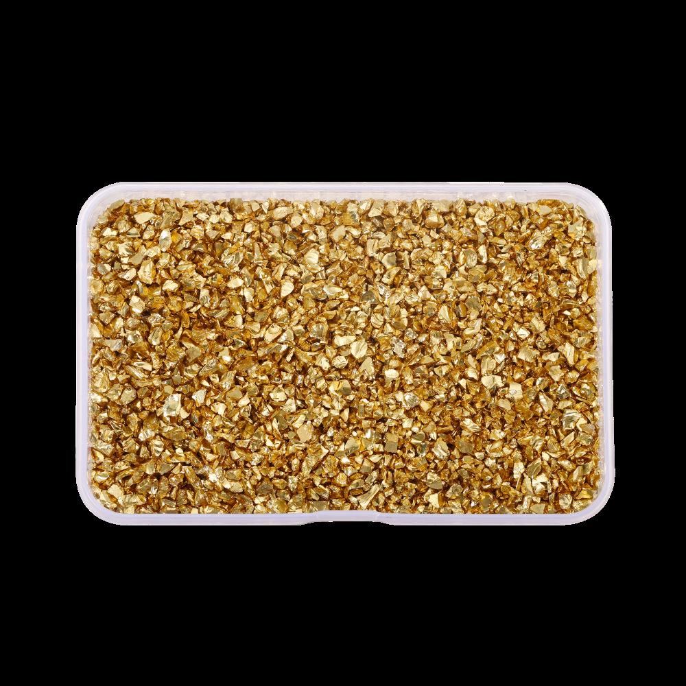 Набор для дизайна ногтей из цветного нерегулярного стеклянного гравия своими руками