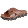 UGG Capitola Cross Slide Sandal Коньячные мужские кроссовки 1153076-COG