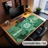 Large Mouse Pad Celtic FC Print Custom Name Text Desk Mat for Office Gaming