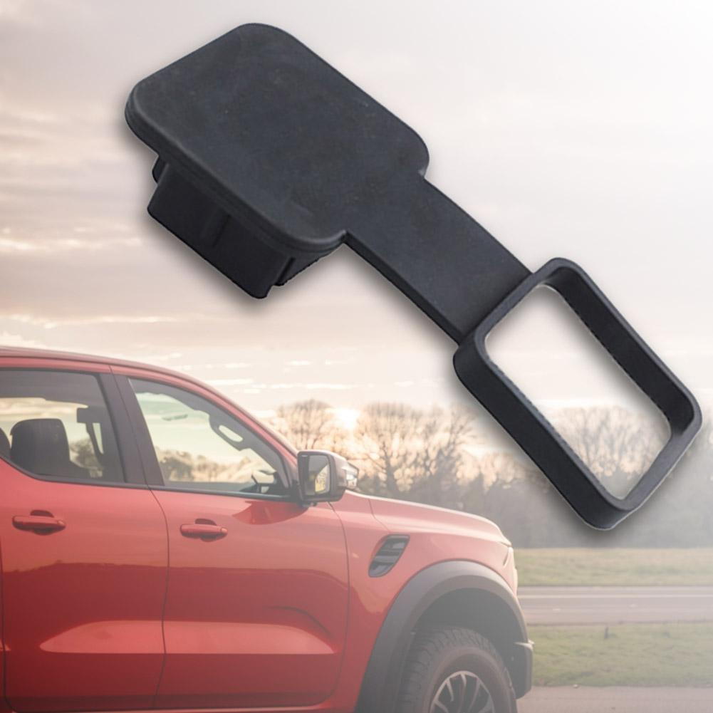 Tube Cap Protector Trailer Hitch Receiver Cover Plug Dustproof Tow Plug Tube Cap Protector 2 Inch Receiver Auto Square Plug