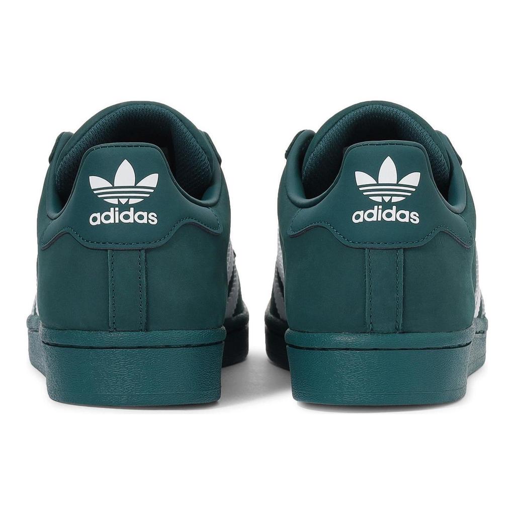 Adidas Originals Superstar Comfortable Versatile Trendy Low-Top Sneakers Unisex Sneakers Green White ID0994