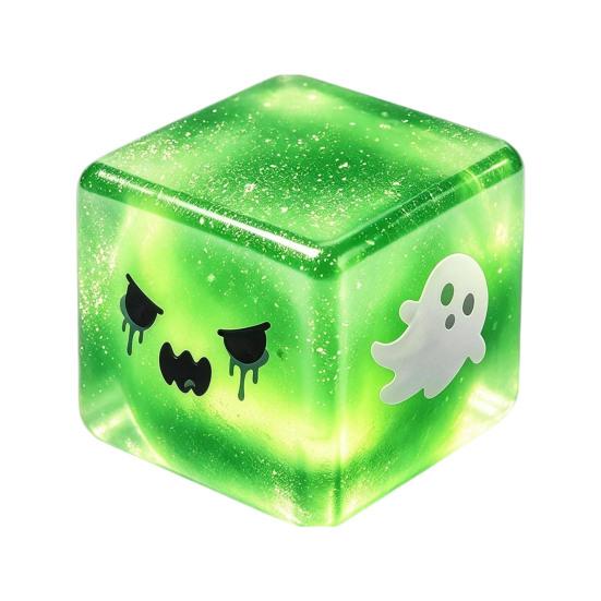 Stress Cube Fidget Toy Halloween Toy, Ghost Pumpkin Eyeball Squeeze Party Favors Anxiety Relief Sensory