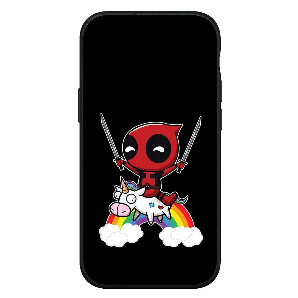 Для iPhone 16 15 Xiaomi Redmi Note 13 12 11 Pro Max X 9 14 XR Samsung Galaxy A16 S24 S23 Plus A06 14C Huawei OPPO Deadpool Superhero Marvel Phone Case