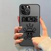 Чехол с логотипом аниме One Piece для iPhone 17 Pro Max Air 12 7 8 SE 11 XS XR 13 Mini 15 16 Plus 14 Funda Задняя крышка телефона