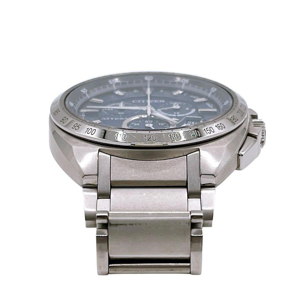 Used Beautiful condition Citizen Attesa H610-T016791 watch, blue, silver