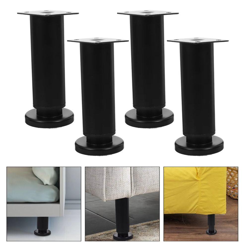 Adjustable Height Furniture Support Legs Heavy-Duty Bed Beam Support Leg Bed Bottom