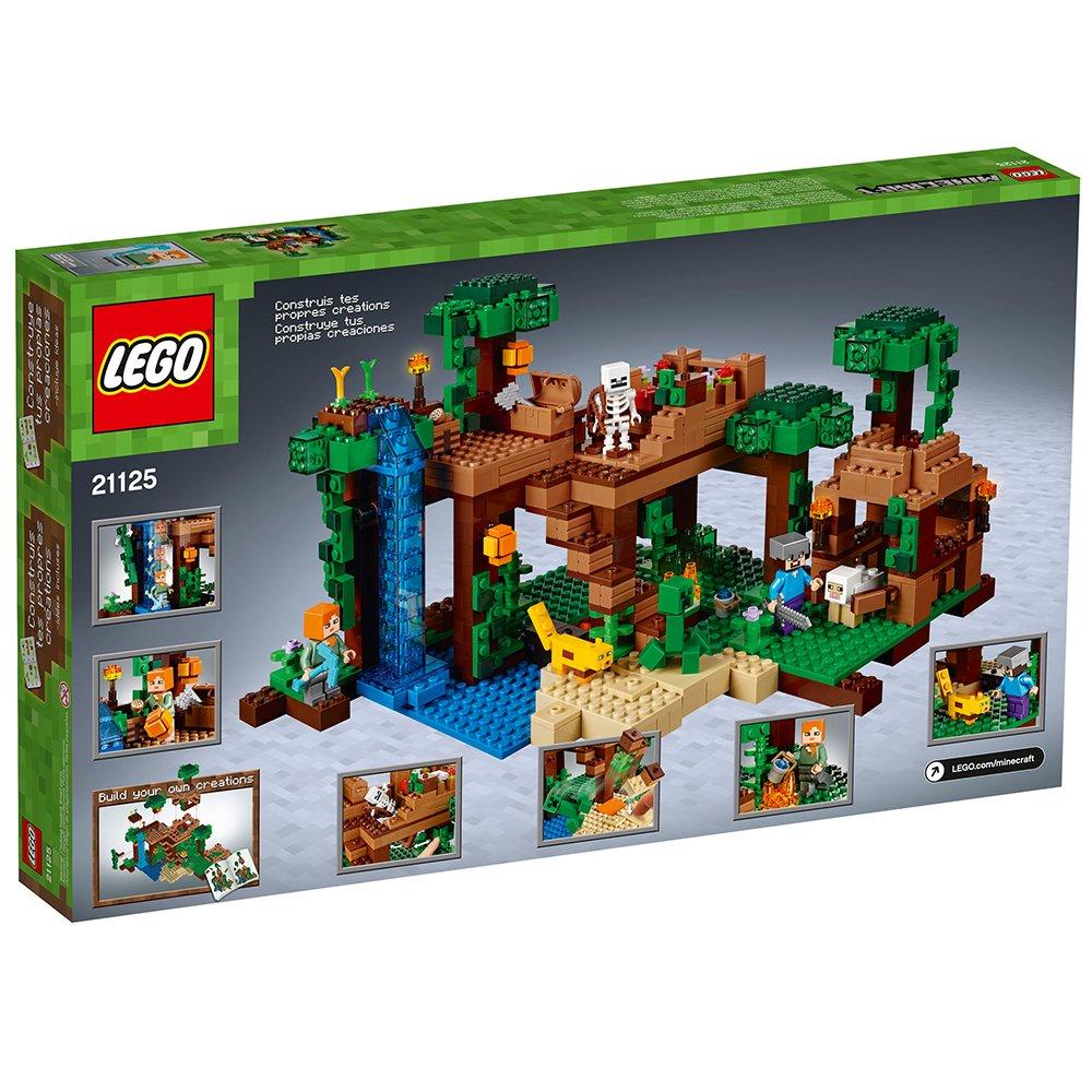 Импортированный LEGO Minecraft LEGO Minecraft Дом на дереве в джунглях 21125 [Предмет]