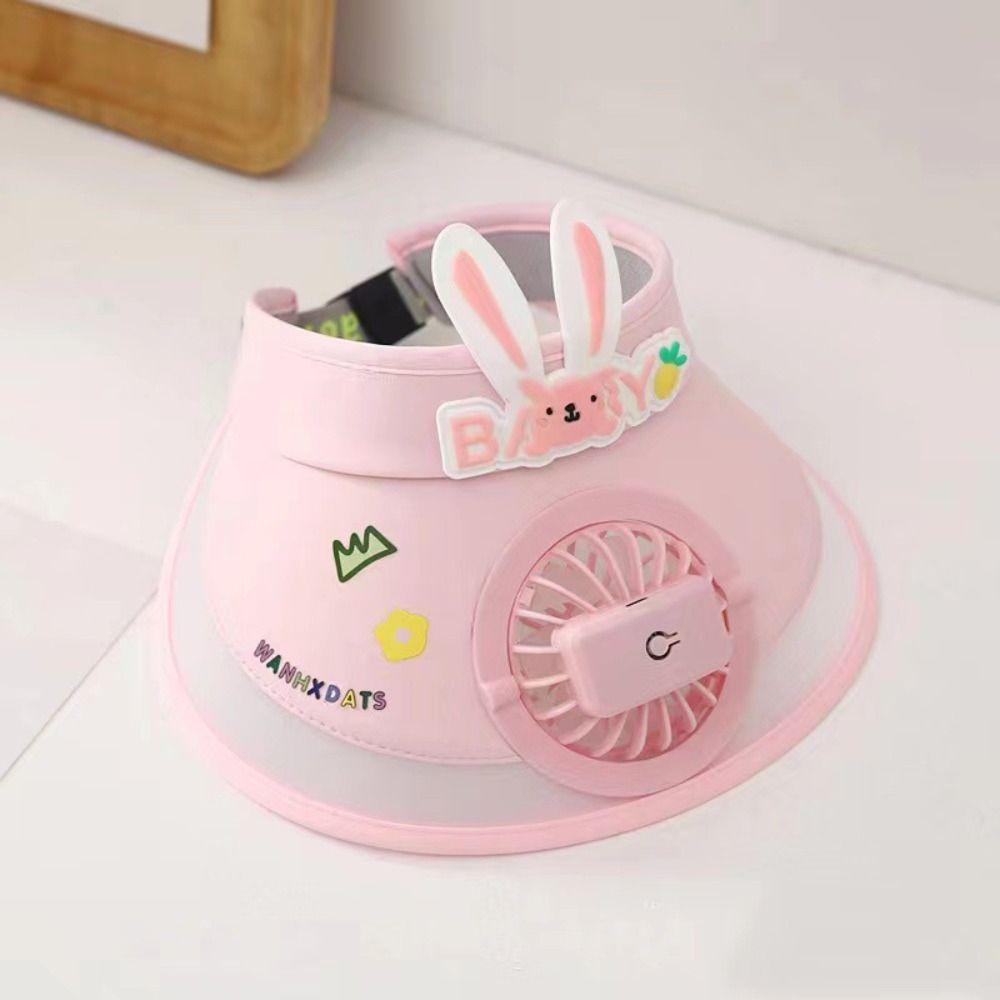 Дышащая детская шляпа от солнца с вентилятором, пляжные шляпы, кепка-панама для детей