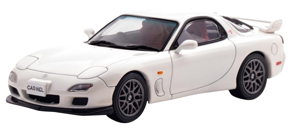 CARNEL Масштабная модель Mazda Type RZ 2000 Снежно-белый жемчужный перламутр Готовая модель CN430003 1/43 RX-7 (ФД3С)