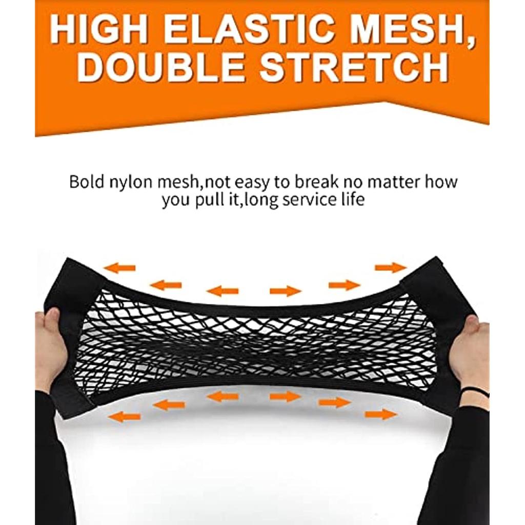 Сетчатый карман для багажника, 4 шт., универсальный автомобильный сетчатый карман с застежкой-липучкой, органайзер для багажника автомобиля, сетка для багажника универсального автомобиля/внедорожника, изготовленная из нейлона