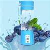 1pc 380ML USB Rechargeable Portable Mini Blender Cup Electric Fruit Juicer for Fresh Juice Smoothies Shakes Travel Home Use