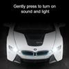 1/22 I8 Super Car Model Alloy Diecast Toy Vehicles with Sound Light Pull Buck High Simulation Model Car Boy Toy Gifts Collection