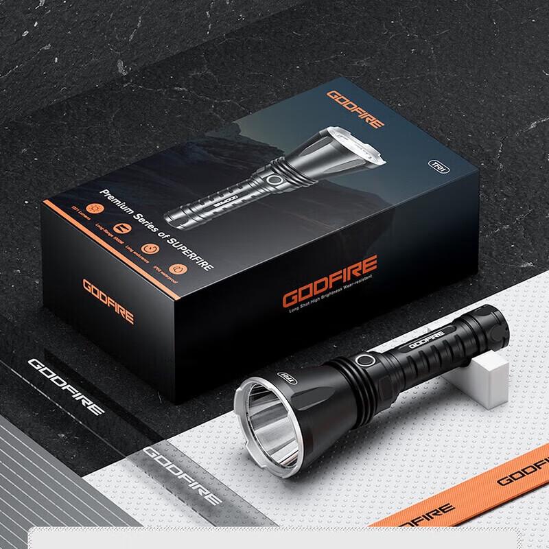 SupFire TF01 Rechargeable LED Tactical Flashlight