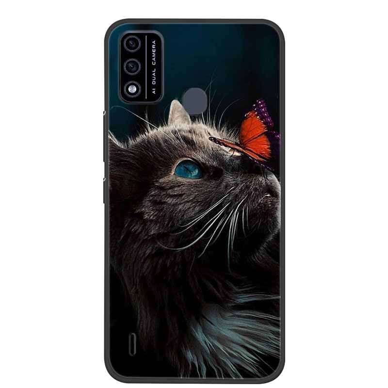 Чехол для Itel A48 Мягкий силикон Крутой мультяшный чехол Для ItelA48 Задняя крышка для ITEL A 48 Чехлы Модный ТПУ Чехол для телефона Новый Чехол