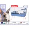 ZOLUX Cage grillagée lapin et rongeur sur pieds 2 étages - L. 99 x l. 54 x H. 92 cm - NeoLife - Zolux Bleu