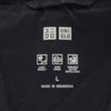 Uniqlo Бесшовное пуховое пальто L Темно-синее Женское Б/У