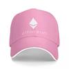 Ethereum криптовалюта бейсболки женские мужские регулируемые модные унисекс Ethereum шляпы