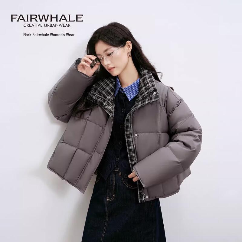 Женский короткий пуховик Mark Fairwhale с лацканами