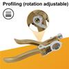 Fresh Saw Teeth Set Hardened Alloy Steel Anvil Saw Blade Tooth Setting Tool
