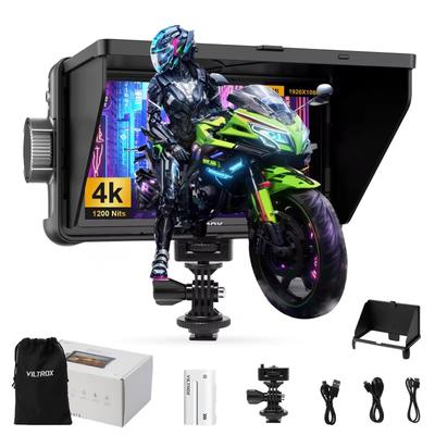 Viltrox DC-550 Lite 5,5-дюймовый сенсорный видеомонитор 1200 нит 4K HDMI с аккумулятором