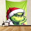Grinch Gifts Pattern Tapestry Wall Hanging Boho Aesthetic Wall Blanket For Bedroom Living Room Dorm Home Wall Decor 1012466