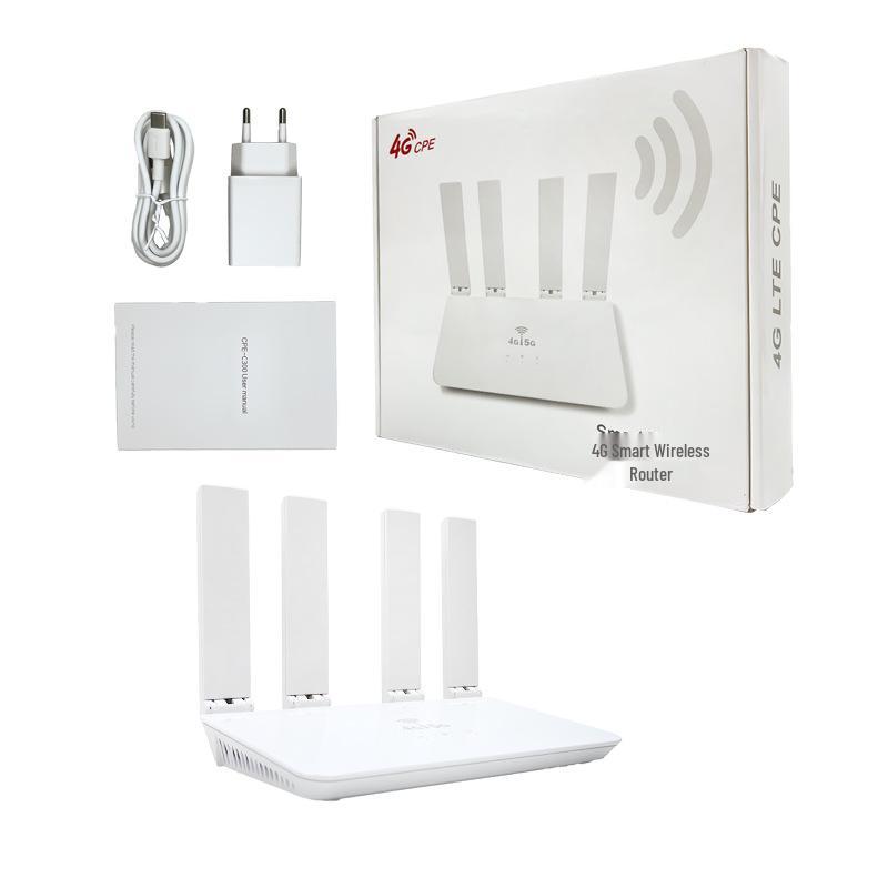 4G SIM WiFi Роутер Россия со складной антенной для дома/офиса