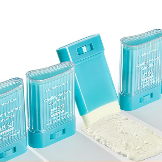 Nature Republic Охлаждающий солнцезащитный крем California Aloe Watery SPF 50+ PA++++ 24 г