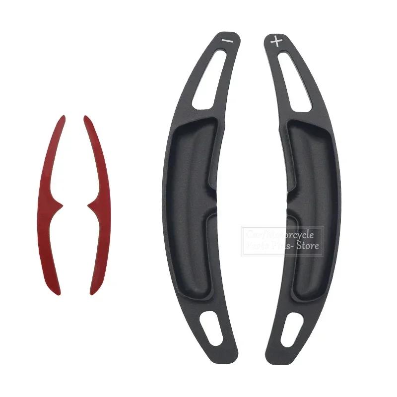 Car Steering Wheel Shift Paddle for Porsche Macan Panamera for Porsche Cayenne 911 718 918 Gear Extend Shifters Sticker DSG