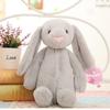 Kawaii кукла-кролик, плюшевая милая пушистая детская игрушка для девочек от 6 до 7 лет, серый, желтый, розовый, подарок подруге