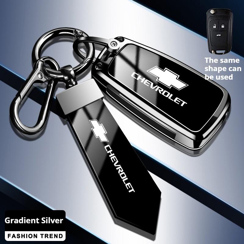 BODCA1 Zinc Alloy Car Key Case Cover Fit For Chevrolet Trailblazer Blazer Chevy Malibu Camaro Cruze Traverse Sonic Volt Car Accessories