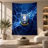Decorative Tapestry,Sheffield Wednesday Football Printed Wall Art, Lightweight Wall Hanging For Bedroom Background