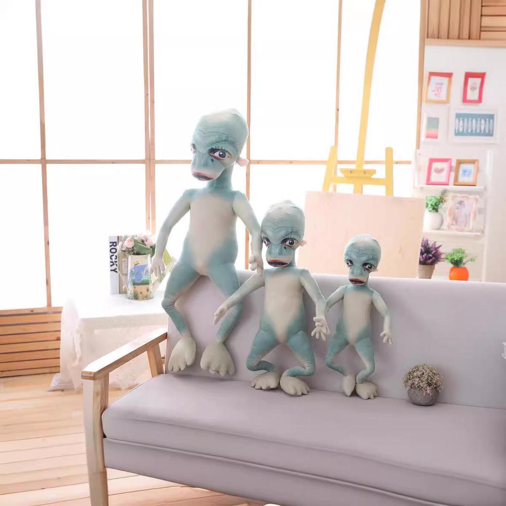 Funny Alien Plush Toy Sleeping Pillow - Creative Sand Sculpture Gift