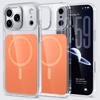 For iPhone 17 Pro Case Skin-touch Acrylic + TPU Cover Compatible with MagSafe