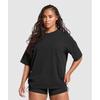 Gymshark Legacy Logo Oversized T shirT Black B3c2k Bb2j