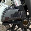 Retrofit Carbon Fiber Motorcycle Front Brake Air Duct Caliper Radiator Cover for APRILIA RS660 RS 660 2021-2025 / TUONO 660 2021