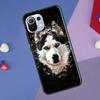 Siberian Husky Dog Cover For Xiaomi 14 Ultra 13 11T 12T 13T 14T Pro POCO X7 X6 Pro X3 X5 F3 F5 M6 F6 Pro Case