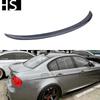 Compatible with 2005-2012 BMW 3 Series E90 M3 Sedan P Style Carbon Fiber Rear Wing Spoiler
