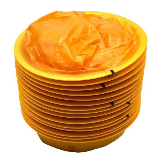 25 Pcs 1000ML Disposable Vomit Bag Leakproof Thick Portable Great Load Bearing Kids Car Throw Up Bags Hospital Graded Puke Bags Road Trip Motion