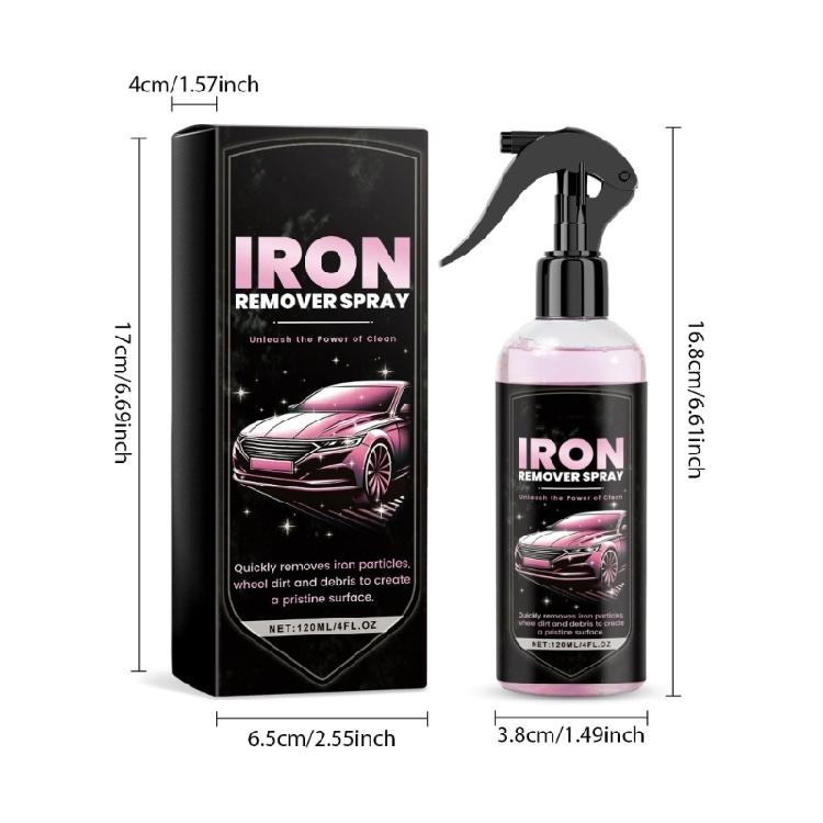 Формула для очистки от ржавых пятен Удалитель ржавчины Спрей для ухода за автомобильной краской Мотоциклы