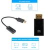 Displayport - HDMI-совместимый адаптер Dp Male - Female HDMI-совместимый видео-аудиокабель Hd 4K 1080P для ПК, телевизора, ноутбука