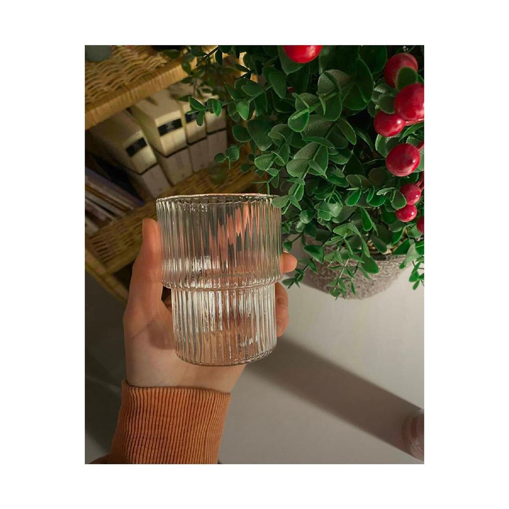 300 Ml Heat Resistant Origami Style Cup | Coffee And Presentation Glass | Borosilicate Glass 300ml