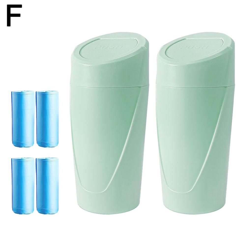 Автомобильный мусорный ящик для салона автомобиля, герметичный автомобильный мусорный бак, небольшой размер, портативный автомобильный мусорный бак, держатель для пепла, организуйте автомобильные аксессуары