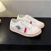 Осень новые низкие дышащие мужские и женские пары парусиновые туфли цветовая гамма кеды универсальная платформа повседневная спортивная обувь