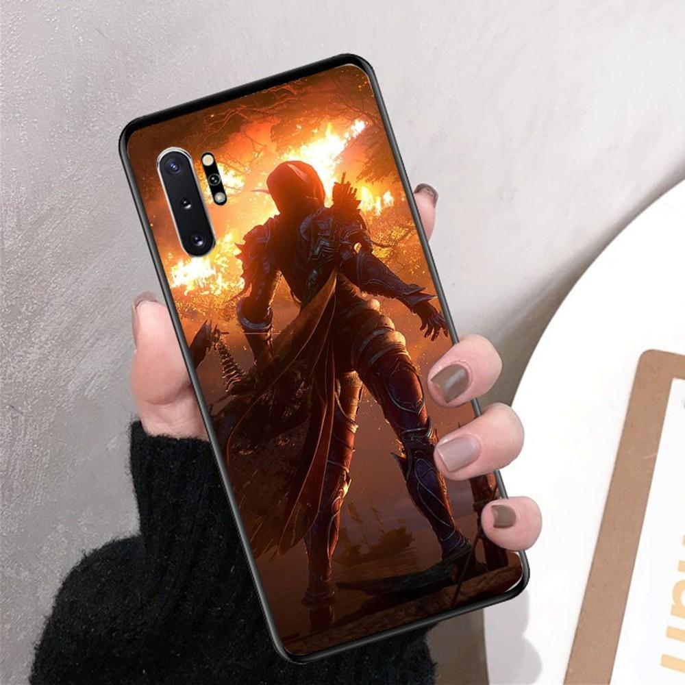 Чехол для телефона W-World Of W-Warcraft для Samsung Note 8 9 10 20 Pro Plus Lite M 10 11 20 30 21 31 51 A 21 22 42 02 03