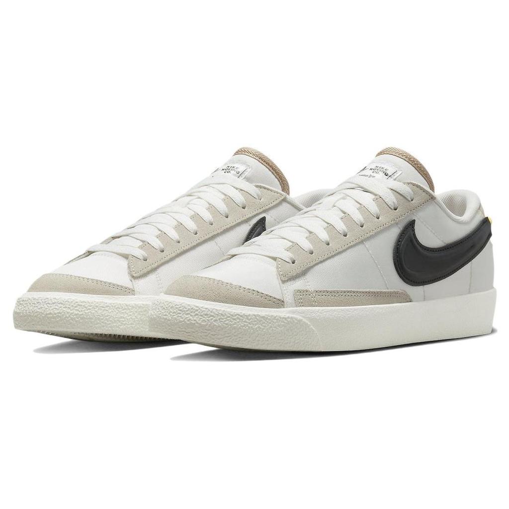 Nike Blazer Low 77 SE Moving Company Мужские кроссовки Cream Summit-White Black DV0798-100
