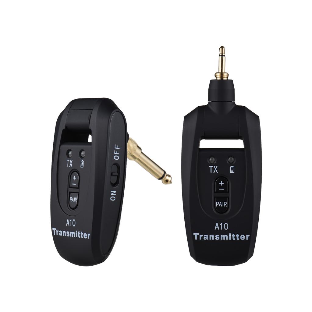 Беспроводная гитарная система Передача в реальном времени 2.4G Гитарный передатчик-приемник со сверхнизкой задержкой