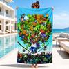 Vibrant Battle Zombies Beach Towel, Microfiber Beach Towel, Perfect For Pool, Beach, Travel, Home Decor Beach Party Fan gifts